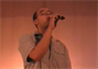 Miguel singing in El Pedregal at the Boulders